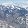 woodgen > Flying into Santiago over the Andes. It looks like that glacier retreated a long time ago!